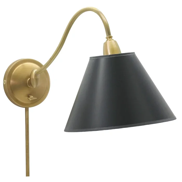 House of Troy HP725-WB Hyde Park Adjustable Wall Swing Arm Lamp
