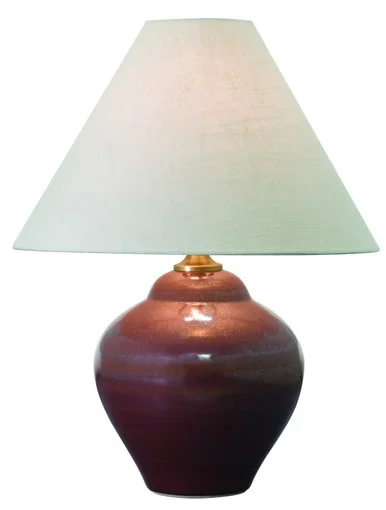 House of Troy Scatchard One Light Table Lamp in Iron Red – GS130-IR