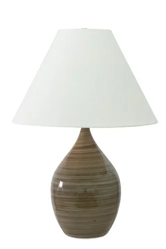 House of Troy Scatchard One Light Table Lamp in Tigers Eye – GS400-TE