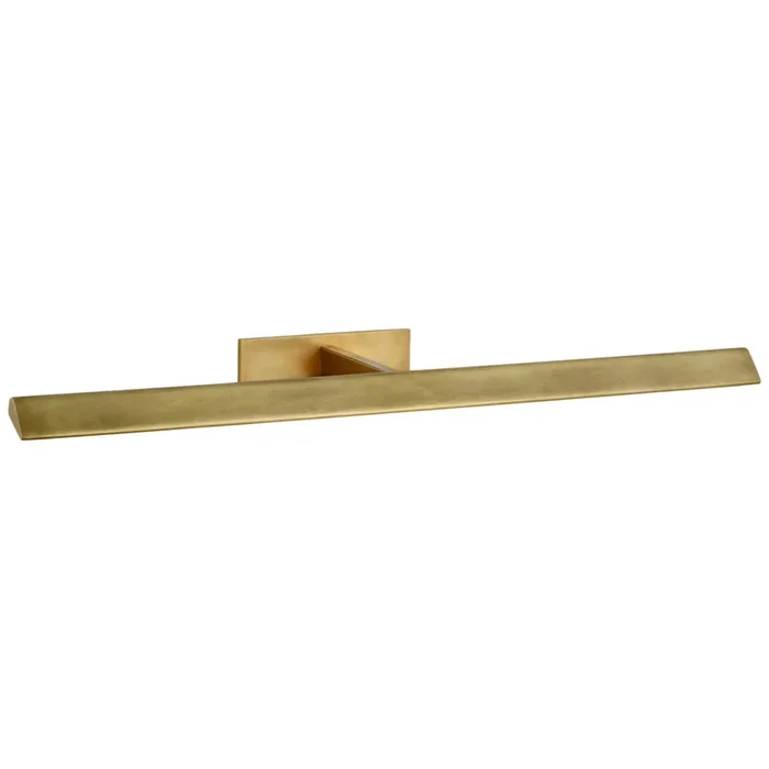 Ian K. Fowler Petrel 30″ Picture Light in Hand-Rubbed Antique Brass Wall Light W30″ x H2.5″S 2723HAB