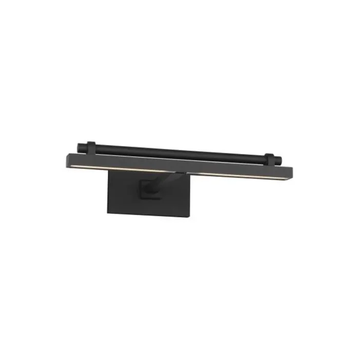 Kal 12 Picture Light Wall Collection 1-Light 3000K Nightshade Black by Sean LavinSLPC11430B