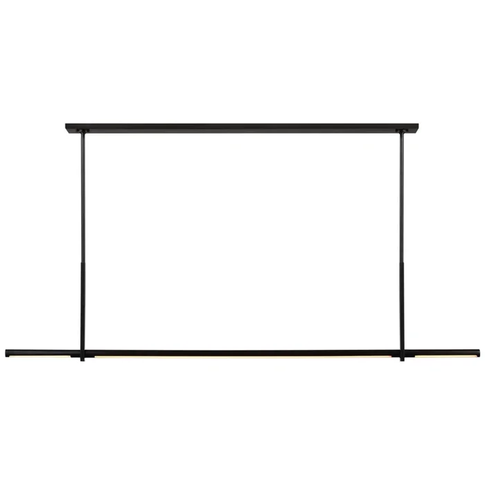 Kelly Wearstler Axis Large Linear Pendant in Bronze Ceiling Light W59.5″ x 1.75″KW 5730BZ