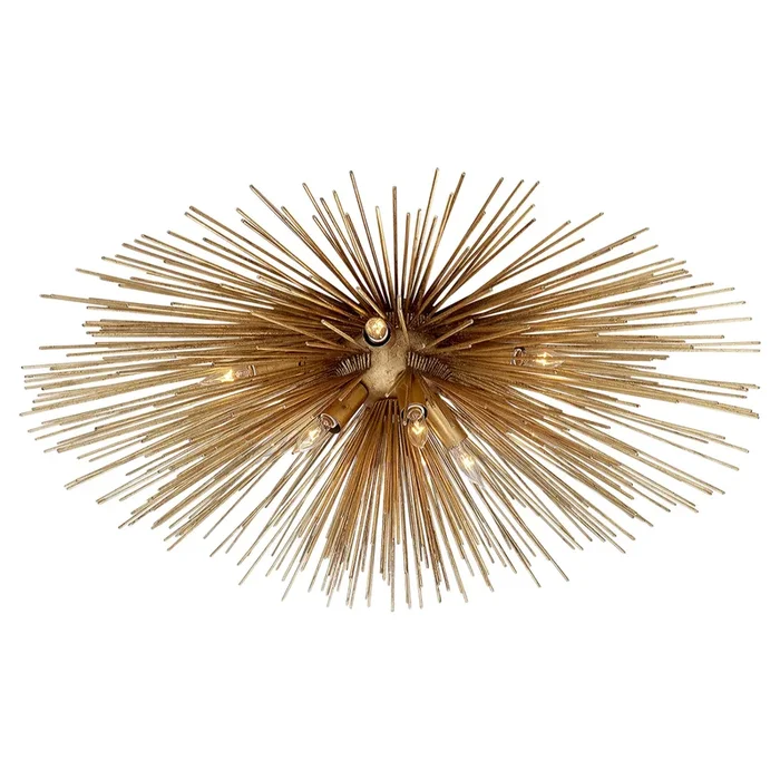 Kelly Wearstler Strada Medium Flush Mount in Gild Ceiling Light W28″ x H11″KW 4070G