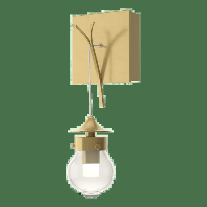 Kiwi Sconce – Modern Brass