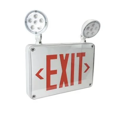 LED Self-Diagnostic Exit & Emergency Sign w/ Battery Backup3796584