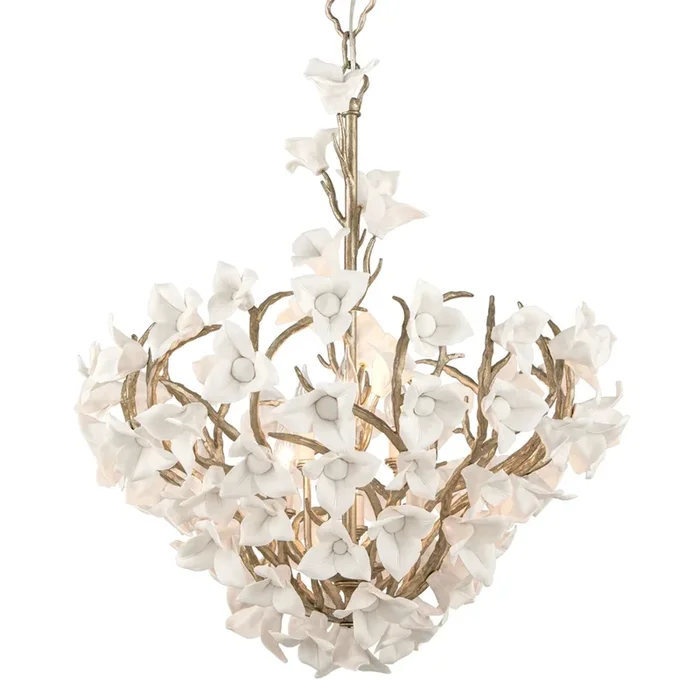 Lily 6-Light Chandelier 26.25L x 26.25W x 32H211-47-SGL