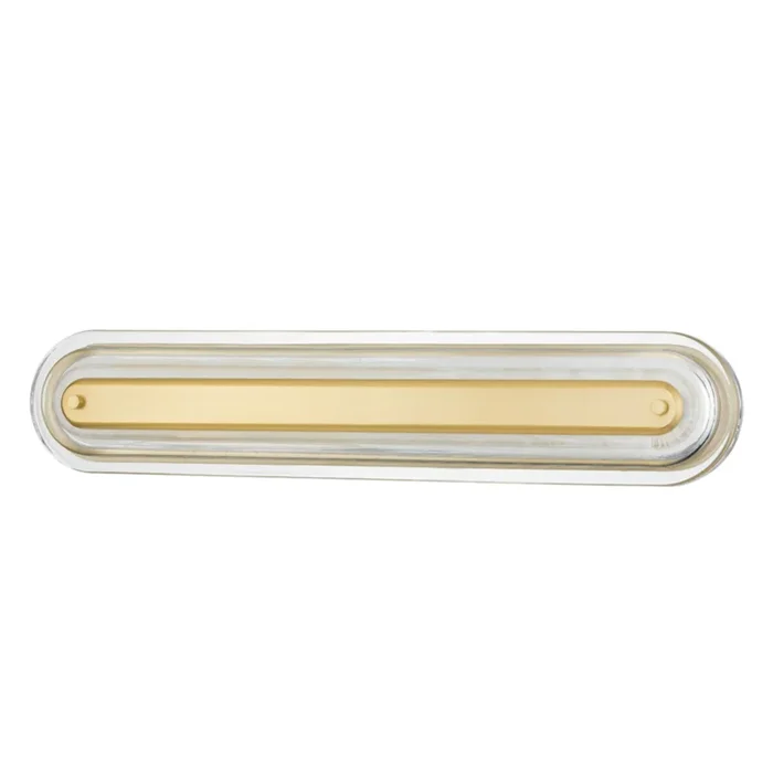 Litton 1-Light Wall Sconce in Aged Brass by PEMBROOKE & IVES 5.75L x 5.75W x 28HPI1898101L-AGB