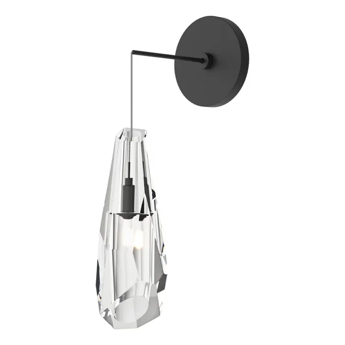 Luma Low Voltage Sconce 1-Light Crystal (CR) in Black201390-SKT-10-CR