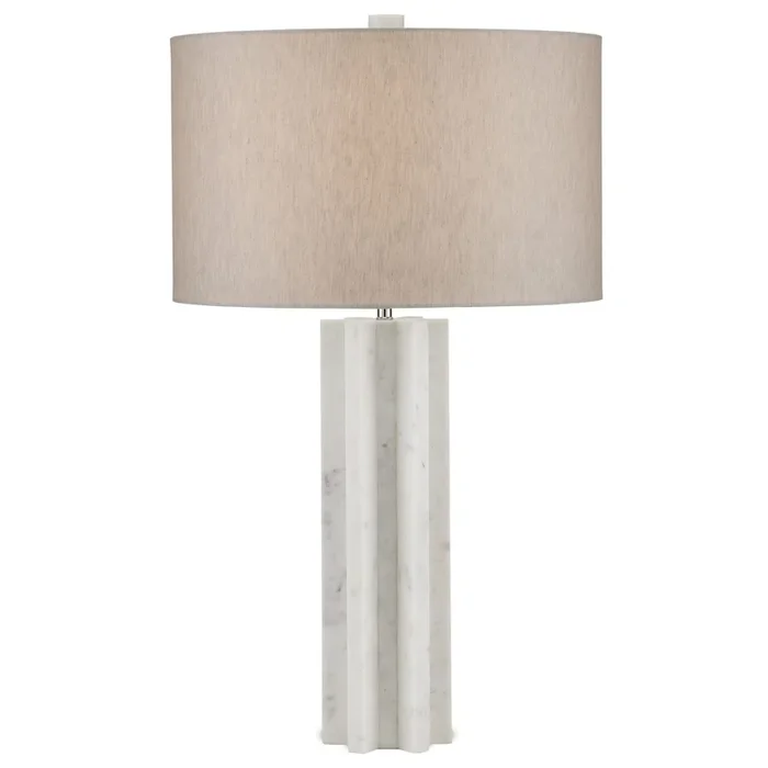 Mercurius Marble Table Lamp – White6000-0893