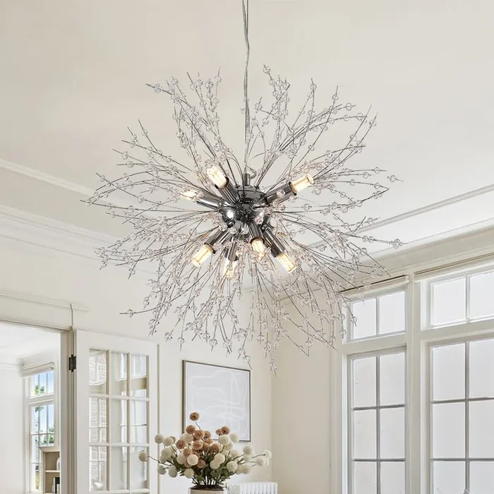 Modern Firework Crystal-Like ChandelierYL180036-Gold-8