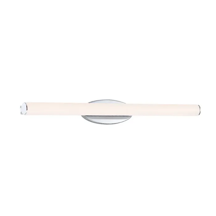 Modern Forms WS-14824-CH 3000K 20.3 Watt Mini Loft LED Bathroom Vanity & Wall Light in ChromeWS-14824-CH