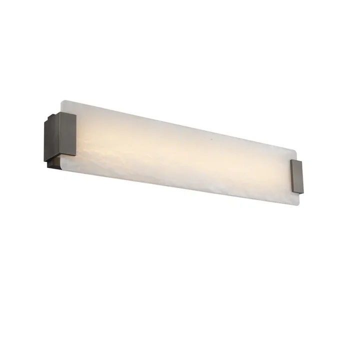 Modern Forms WS-60028-BN 3000K 40.202 Watt Quarry LED Bathroom Vanity & Wall Light in Brushed NickelWS-60028-BN