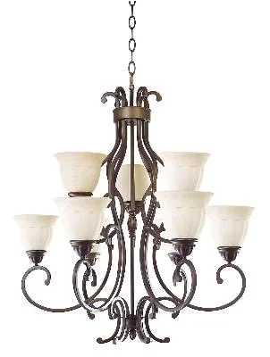 Nine Light Chandelier629172