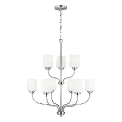 Nine Light Chandelier8829356