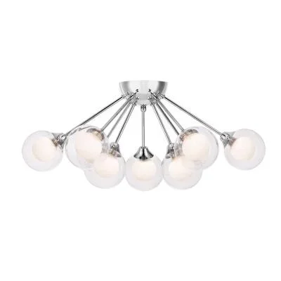 Nine Light Semi Flush Mount428975