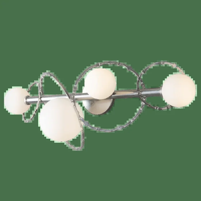 Olympus 4-Light Bath Sconce – Sterling