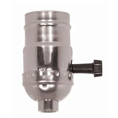 On-Off Turn Knob Socket With Removable Knob3106178