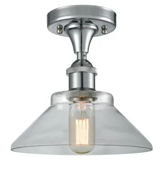 One Light Semi-Flush Mount060524