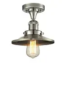 One Light Semi-Flush Mount065107
