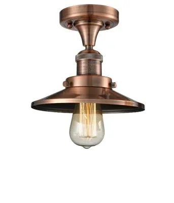 One Light Semi-Flush Mount065245