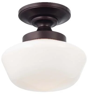 One Light Semi Flush Mount087199