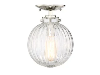 One Light Semi-Flush Mount196306