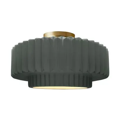 One Light Semi-Flush Mount2439432