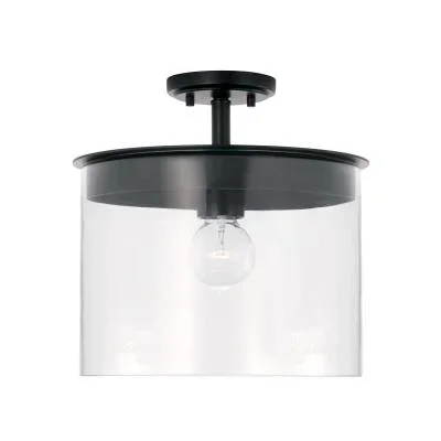 One Light Semi Flush Mount3369459