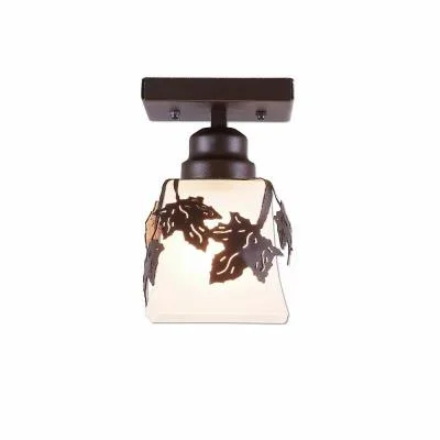 One Light Semi Flush Mount3821073