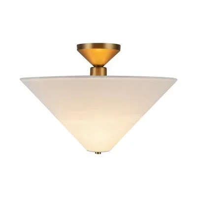 One Light Semi-Flush Mount4544303