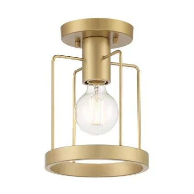 One Light Semi Flush Mount6365745