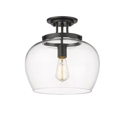 One Light Semi Flush Mount6640539