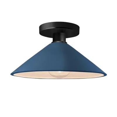 One Light Semi-Flush Mount6740295