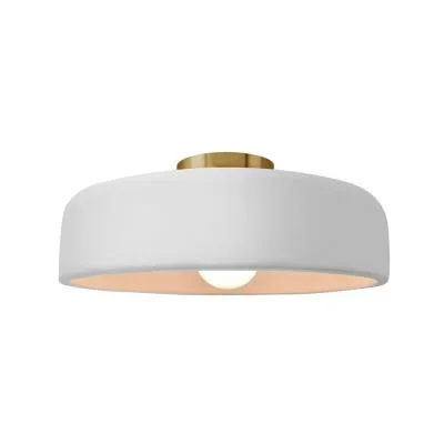 One Light Semi-Flush Mount6748636