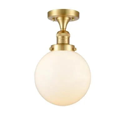 One Light Semi-Flush Mount6940368