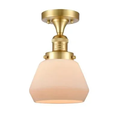 One Light Semi-Flush Mount6940393