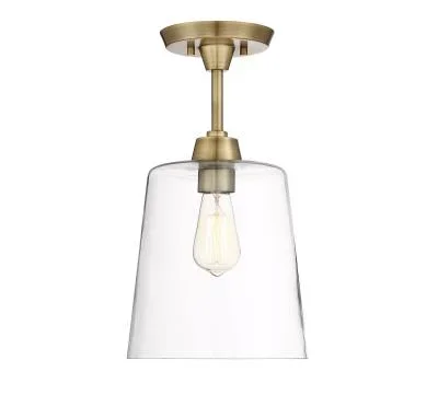One Light Semi-Flush Mount716135