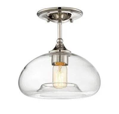 One Light Semi-Flush Mount836382