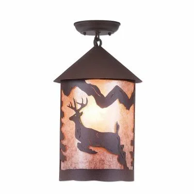 One Light Semi Flush Mount838988