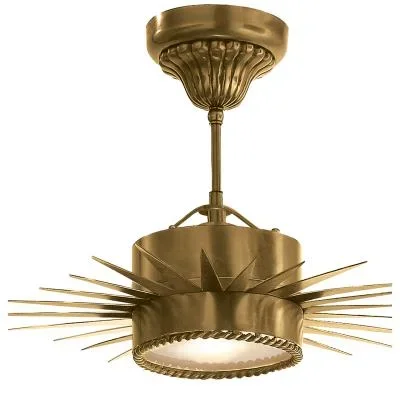 One Light Semi Flush Mount893929