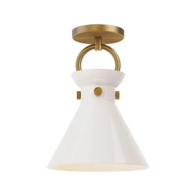 One Light Semi-Flush Mount8987842
