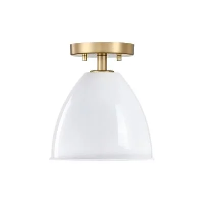 One Light Semi Flush Mount9061197