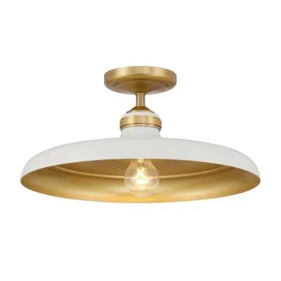 One Light Semi Flush Mount9840365
