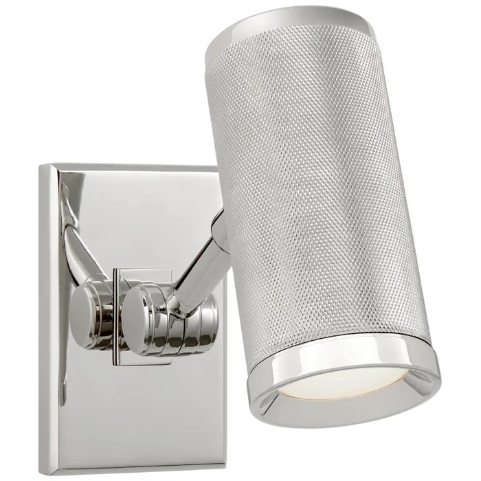 Ralph Lauren Barrett Mini Bed Light in Polished Nickel Wall Light W3″ x H5.5″ – 7.75″RL 2729PN