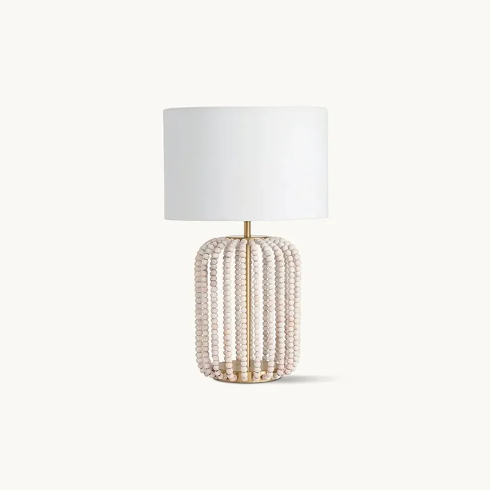 Remy Wood Bead Table LampMJT-1011-01