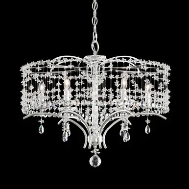 Schonbek Bella Rose Six Light Chandelier in Heirloom Gold – TC1024N-22R
