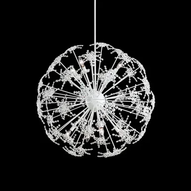 Schonbek Esteracae Eight Light Pendant in Jet Black – DN1036N-55R