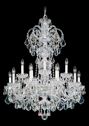 Schonbek Olde World 15 Light Chandelier in Aurelia – 6814-211H