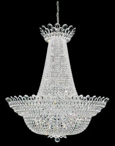 Schonbek Trilliane Six Light Pendant in Polished Stainless Steel – 5875H