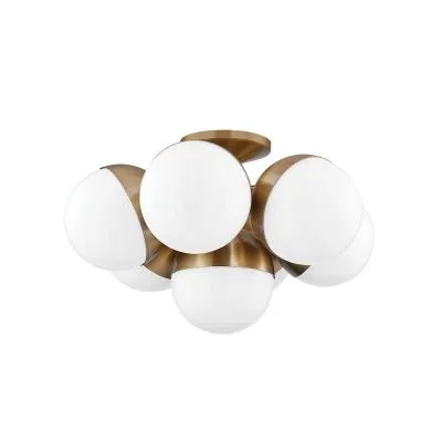 Seven Light Semi Flush Mount2642426